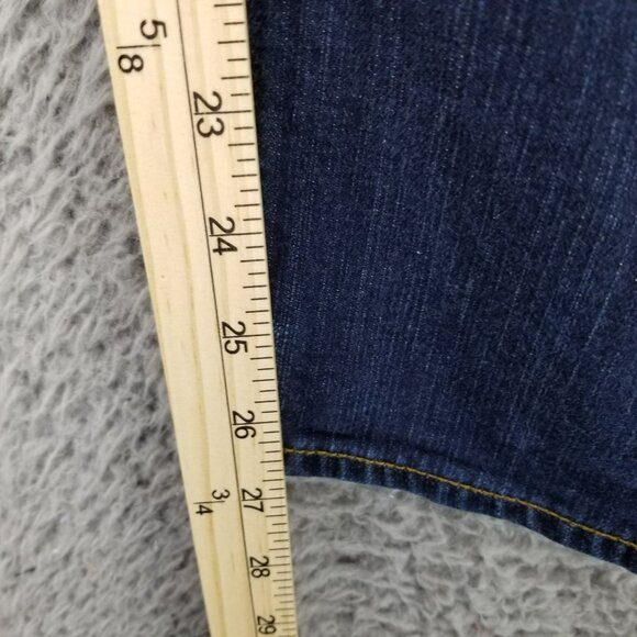 American Eagle Outfitters Jeans Boys 28x28 16 Slim Blue Dark Wash Denim - Picture 7 of 14